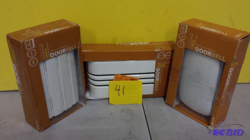 lot 41 image: Lot of 3 door Bells