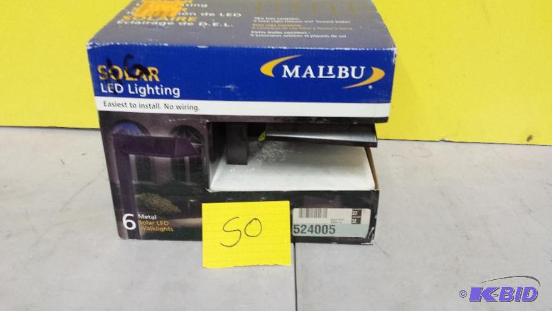 lot 50 image: Solar LED Lighting