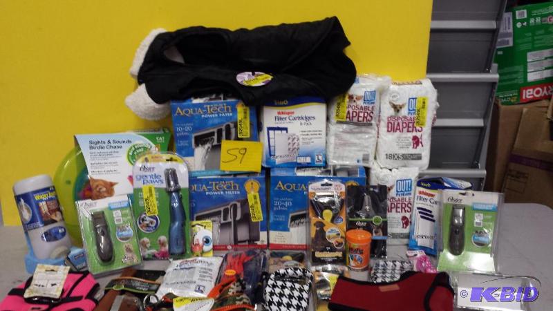 lot 59 image: Big Lot of Animal Care Products