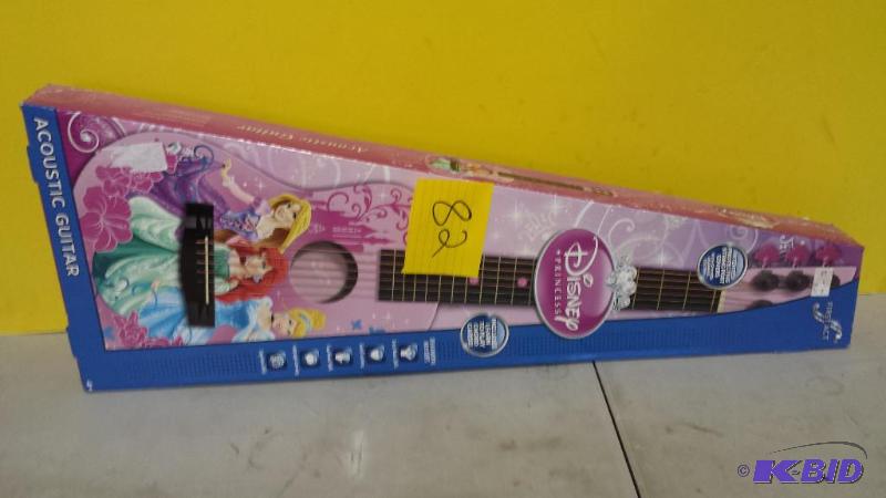 lot 82 image: Disney accoustic Guitar