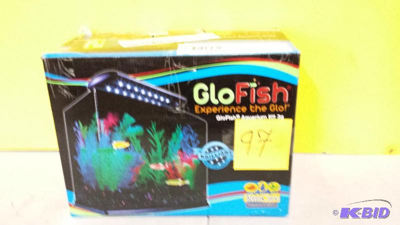 lot 97 image: Glo Fish Aquarium Kit