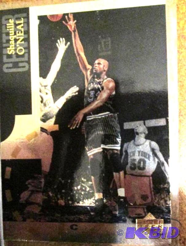 lot 1 image: 1994 - 95 Upper Deck Shaquille ONeal special...