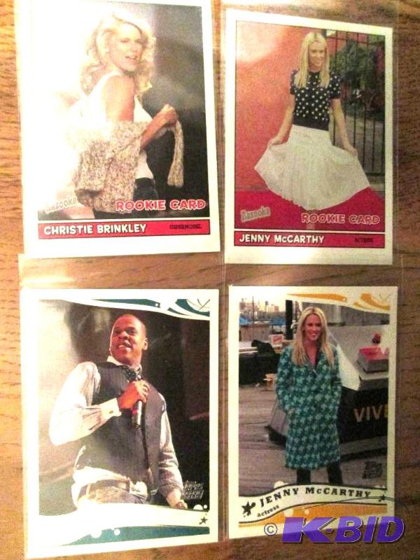 lot 140 image: 2 Jenny McCarthy, 1 Jay-Z, 1 Christie Brinkle...