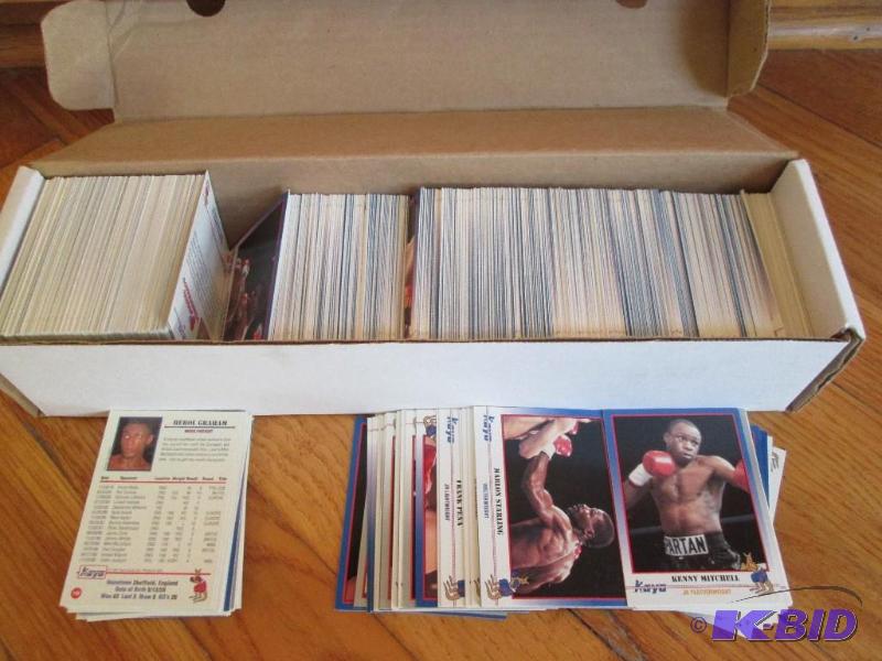 lot 80 image: Box of Kayo boxing cards...