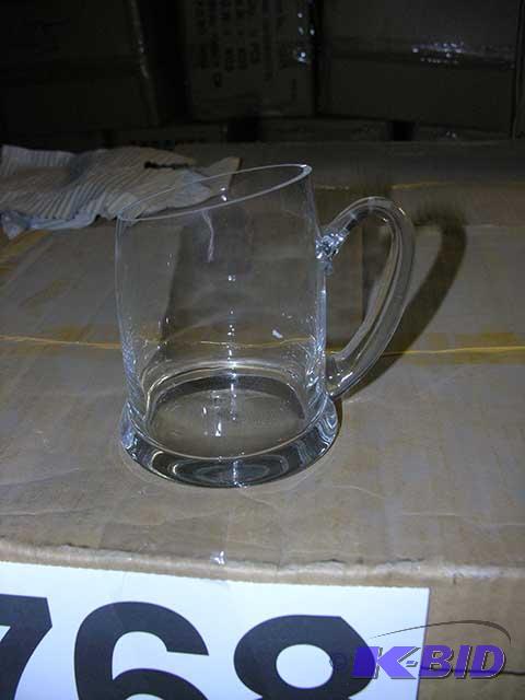 Wells Glassware Angular Clear Mug
