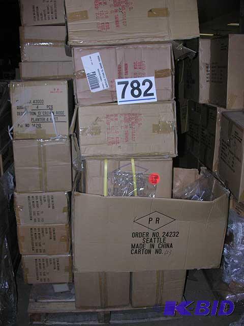 Star Frames, 6 Cases 13 in. Crown Rose Plante...