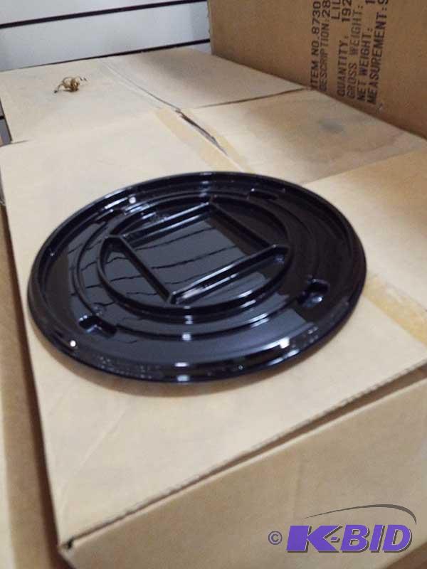 Round Black Cake Base
