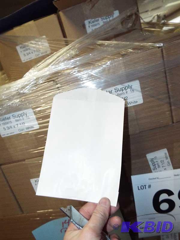 White Merchandise Bags, 2 sizes
