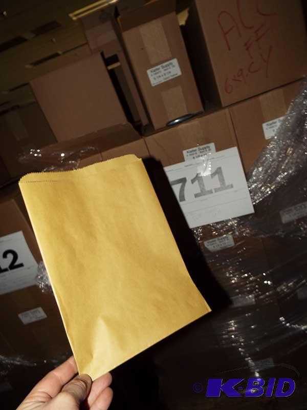 Golden Tan Merchandise Bags