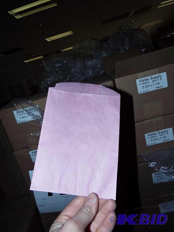 Mauve Merchandise Bags
