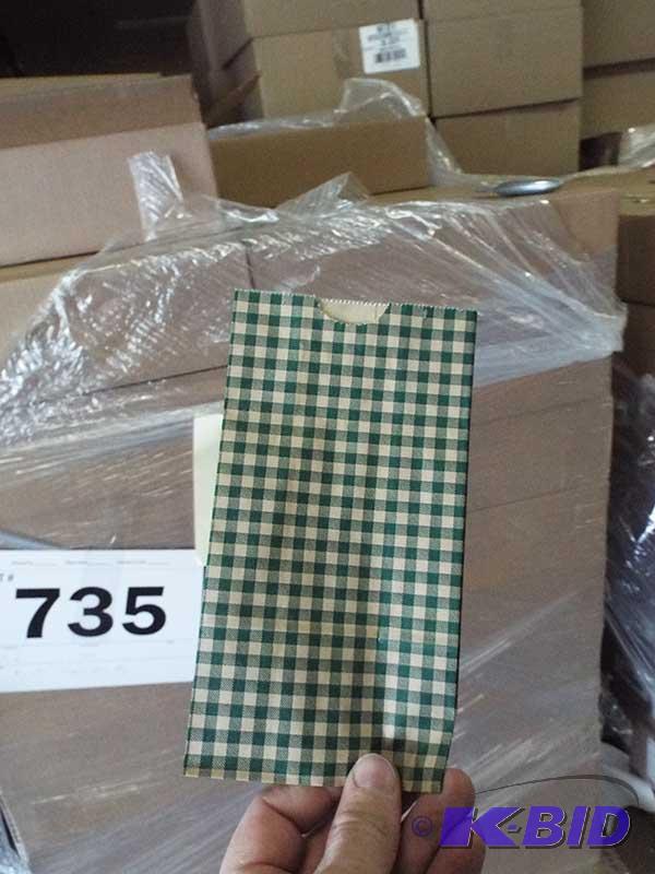 #2 SOS Green Gingham Sacks