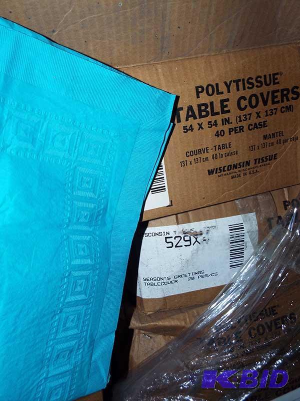 Poly Tissue Table Covers