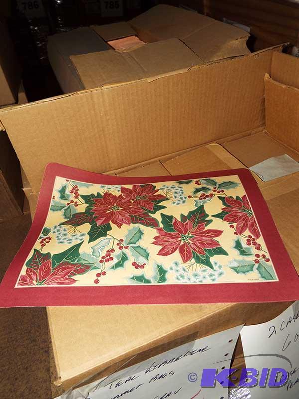 Pointsettia Placemats