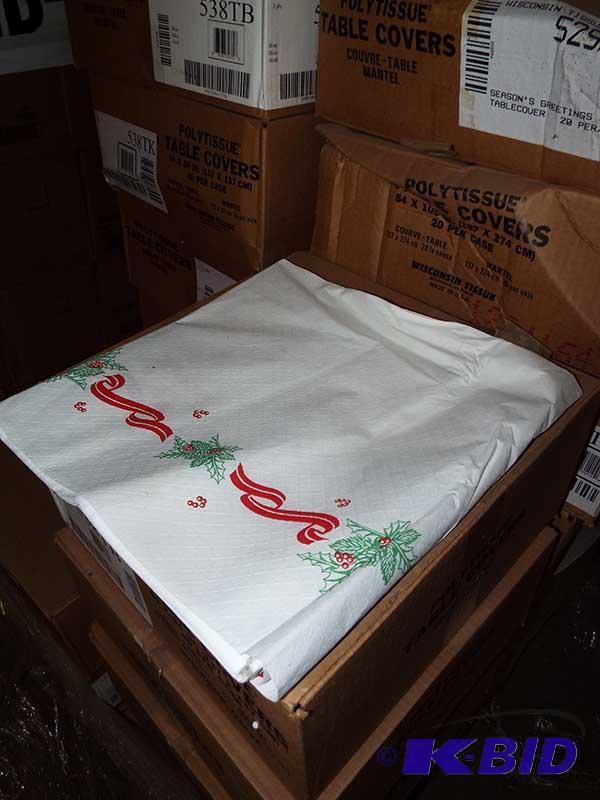 Colored Polytissue Table Covers