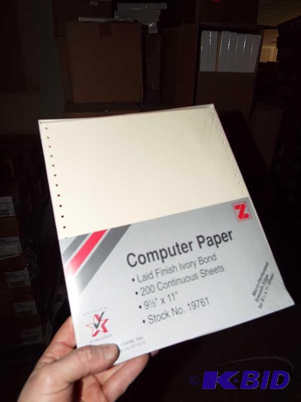 Assorted Computer Paper
