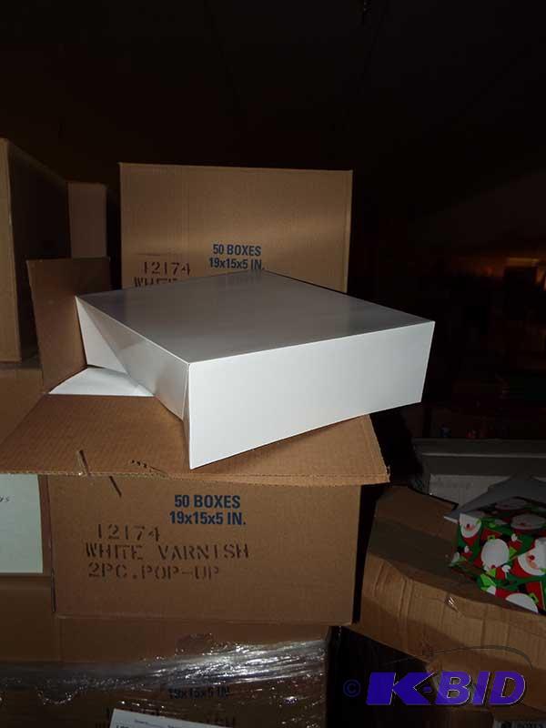 2 Piece White Varnish Boxes