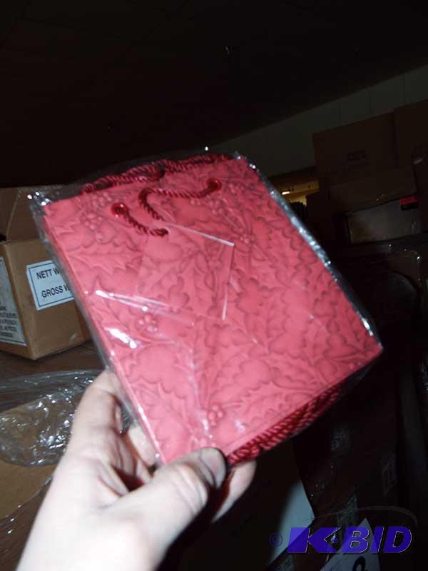 Holiday Gift Bags w cloth handles