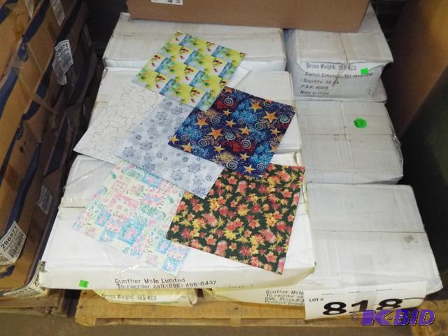 Flat Wrap and Rolls of Gift Wrap