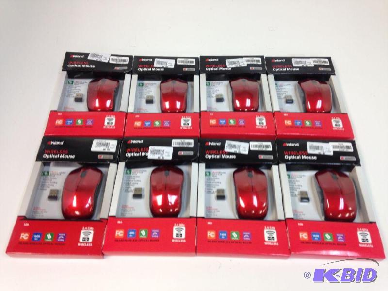 Bulk Lot of (8) NEW Inland Wireless Optical M...