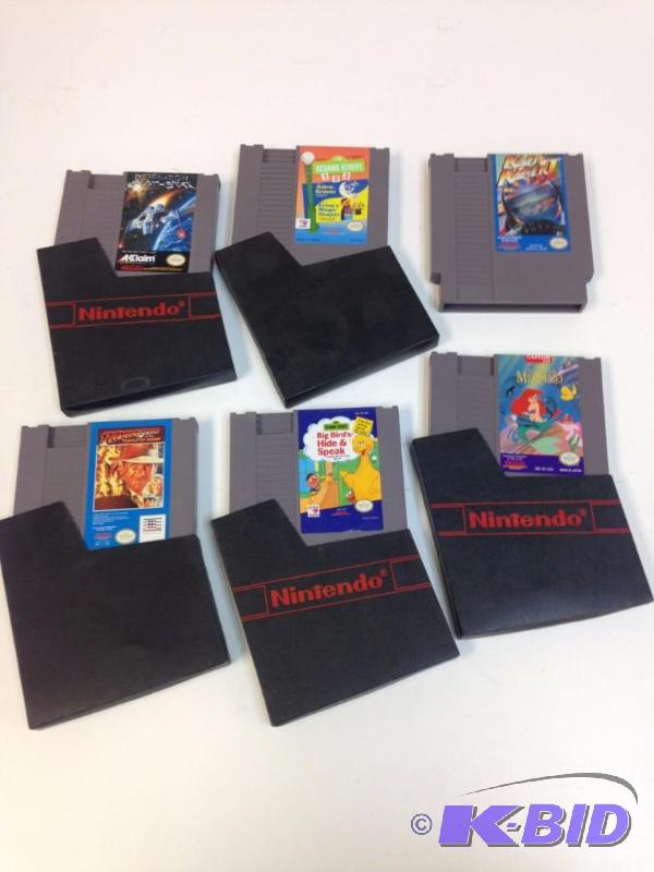 Lot of (6) Original Nintendo Games...