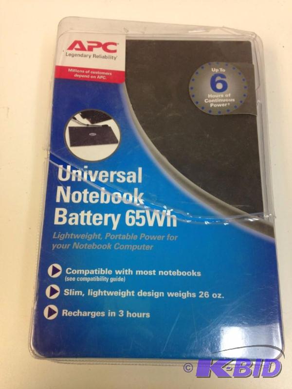 APC Universal Notebook Battery 65Wh Package ...