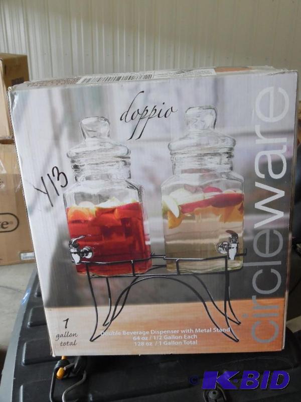 Double Beverage Dispenser