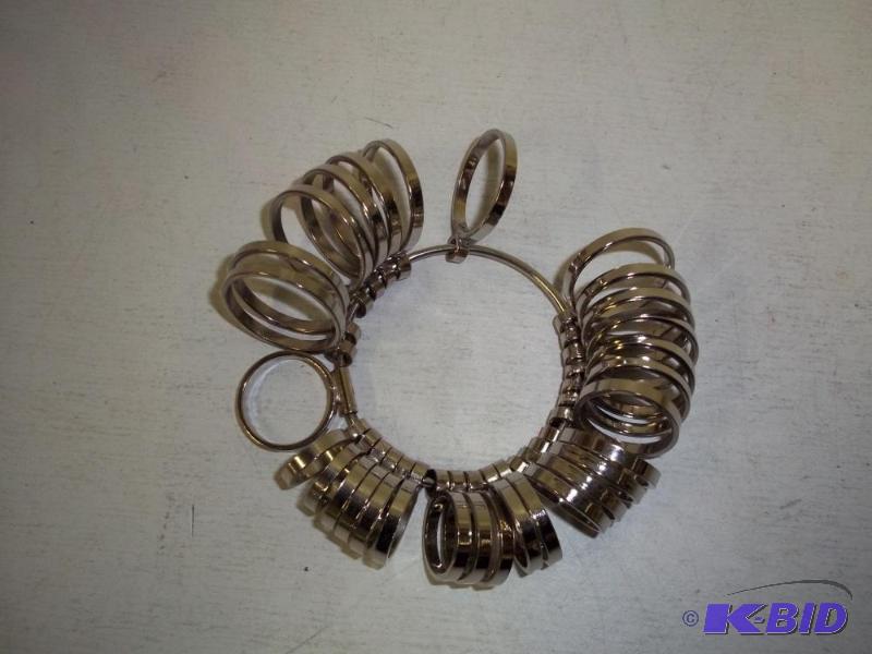 lot 103 image: Ring Sizer   What every man needs to be ready...