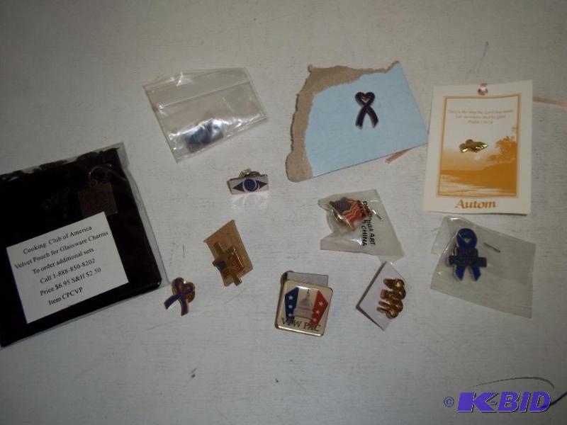 lot 107 image: Misc lot of Pins...