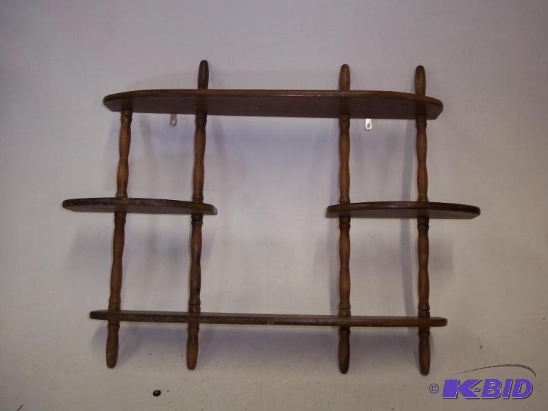 lot 134 image: Wood decor shelf...