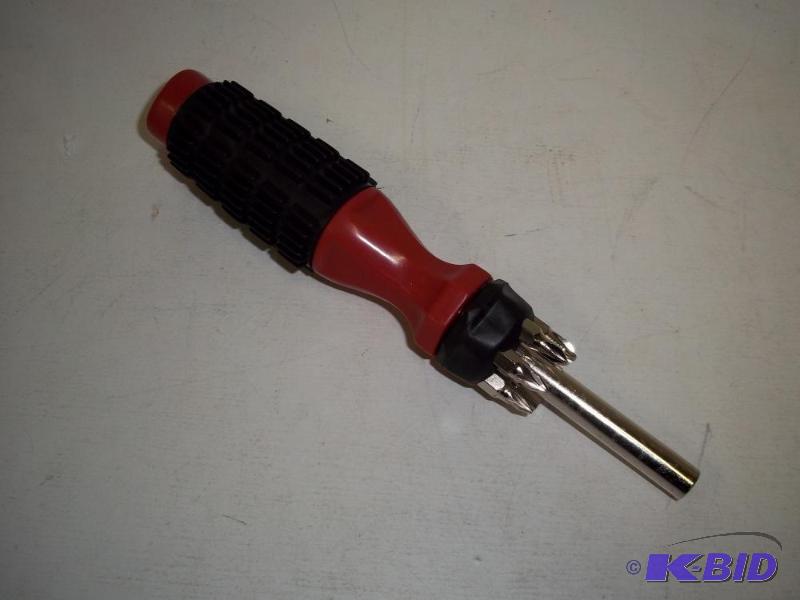 lot 22 image: New Screwdriver with bits...