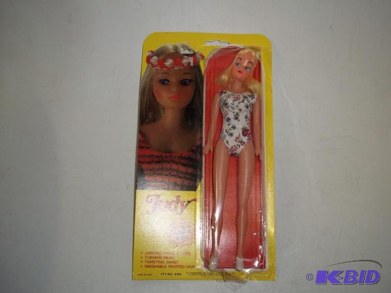 lot 26 image: New Judy Doll in package...