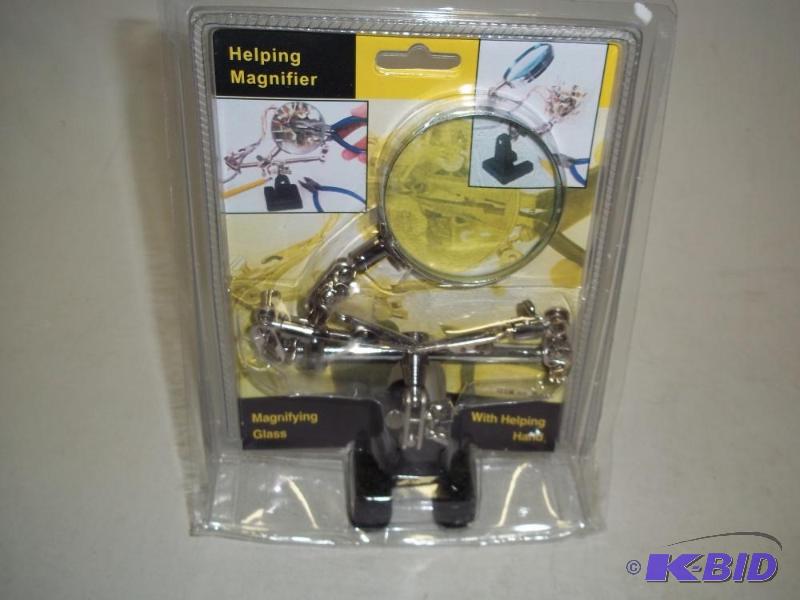 lot 41 image: New Helping Magnifier Magnifying Glass...