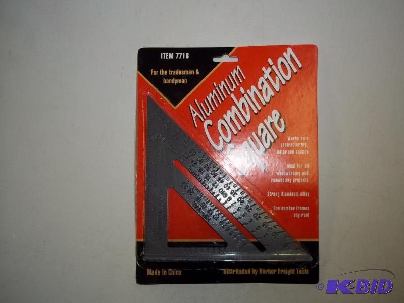 lot 45 image: New Aluminum Combination Square...