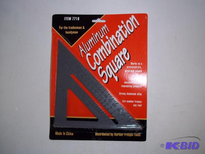 lot 46 image: New Aluminum Combination Square...
