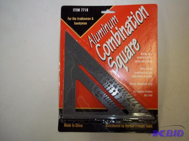 lot 47 image: New Aluminum Combination Square...