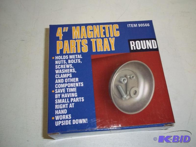 lot 54 image: NEW 4" Magnetic Parts Tray...