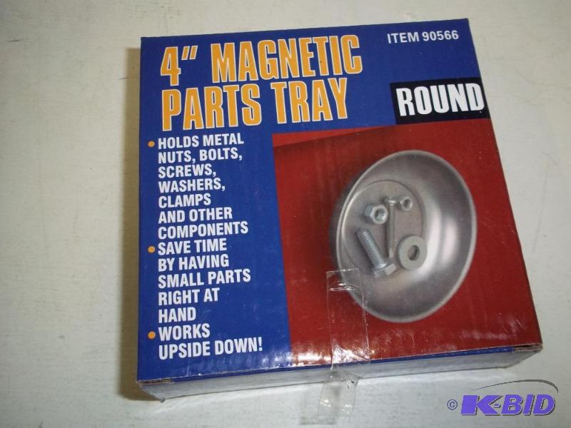 lot 55 image: NEW 4" Magnetic Parts Tray...