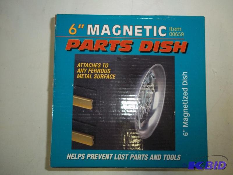 lot 68 image: New 6" Magnetic Parts Dish...