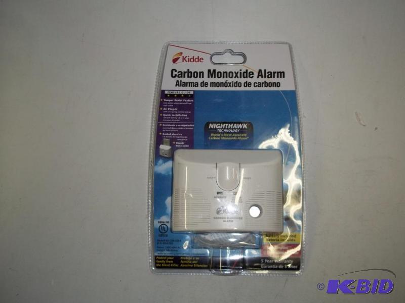 lot 71 image: New Kidde Carbon Monoxide Alarm...