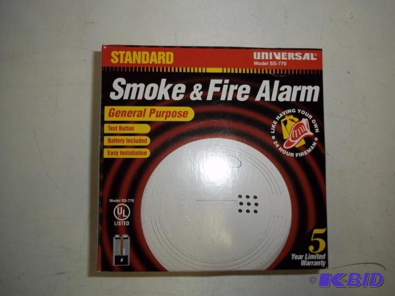 lot 74 image: New Standard Smoke and Fire Alarm...