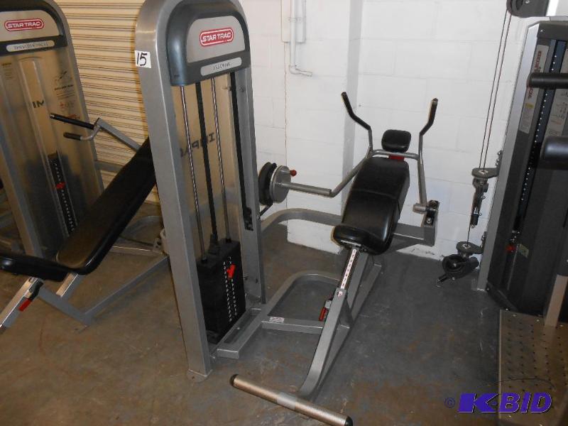 lot 15 image: Star Trac Ab Crunch Machine