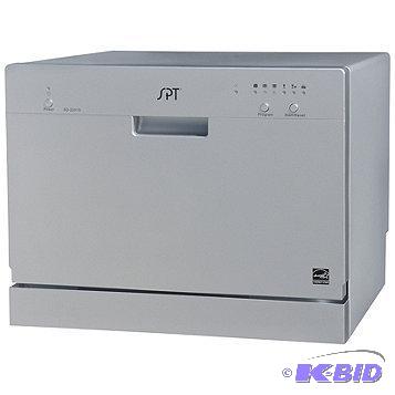 New SPT Silver countertop Dishwasher - MSRP $...