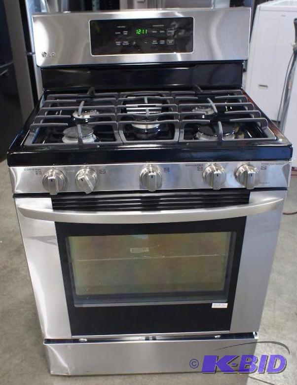 New LG Stove - Model # (LRG3091ST) - MSRP $89...