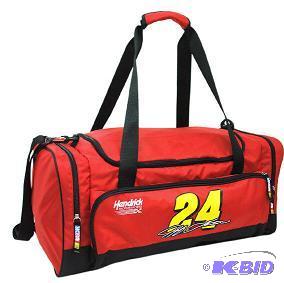 lot 10 image: New NBC&nbsp- Nascar Duffle Bag - Jeff Gordo...