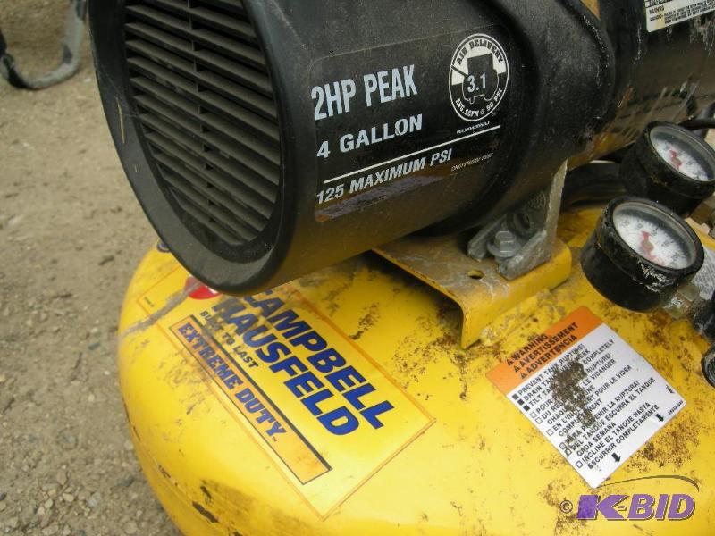 campbell hausfeld extreme duty air compressor 4 gallon campbell hausfeld extreme duty air compressor 4 gallon