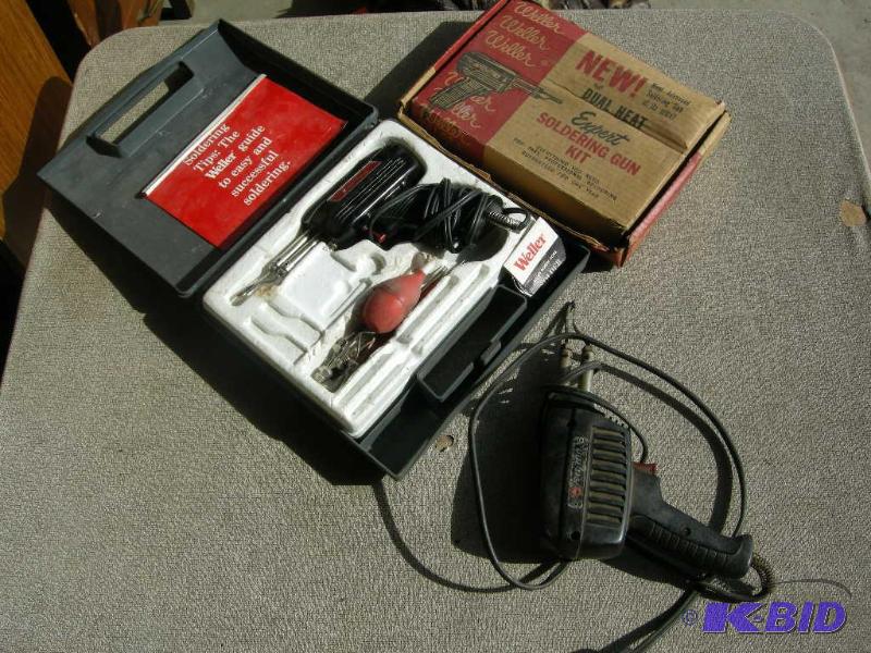 lot 37 image: Soldering guns