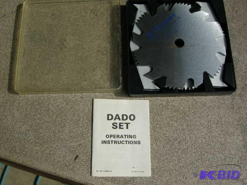 lot 63 image: ToolKraft dado blade set