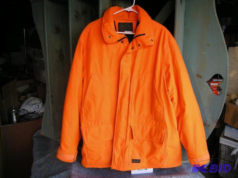 lot 96 image: Blaze orange jacket