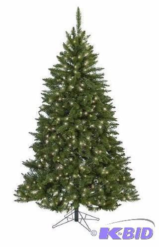 lot 3 image: McLeland Design 7 Fairmont Tree.  Lights Tested Works.  New in Box Ready for Christmas next Year.