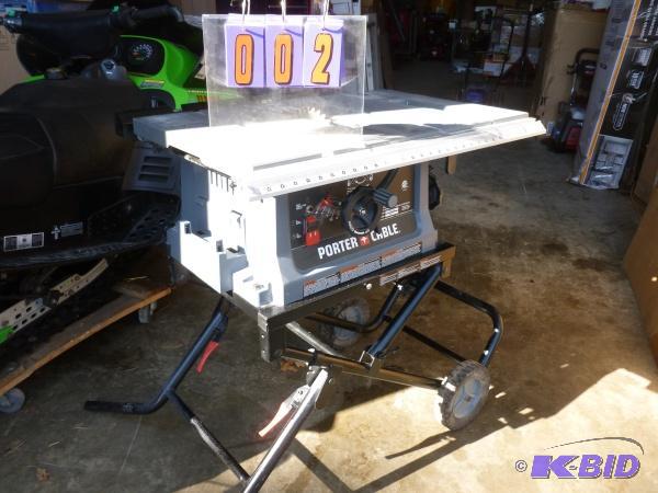 Porter Cable contractorfolding 10&quot tabl...